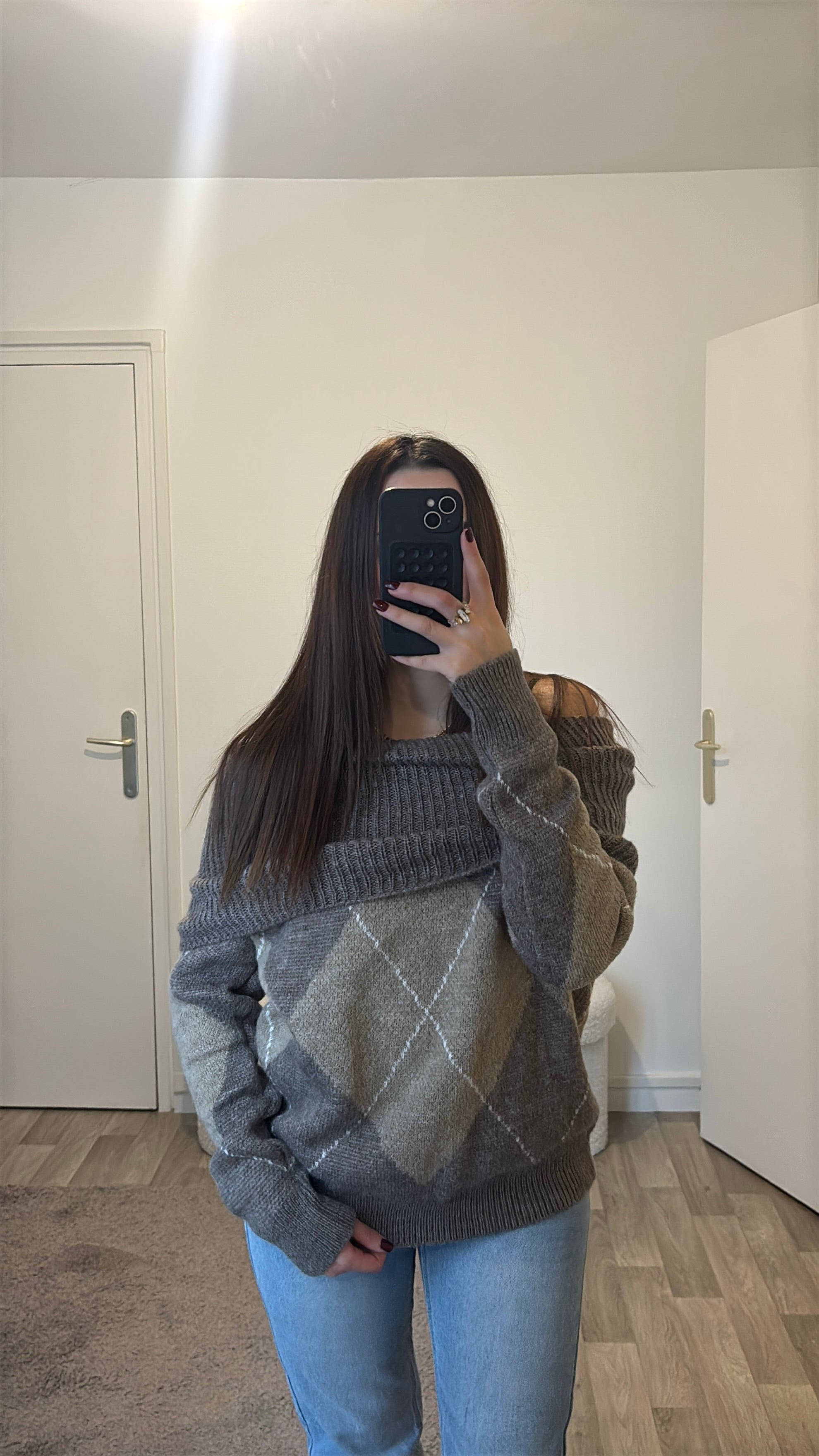 Pull rectangle choco