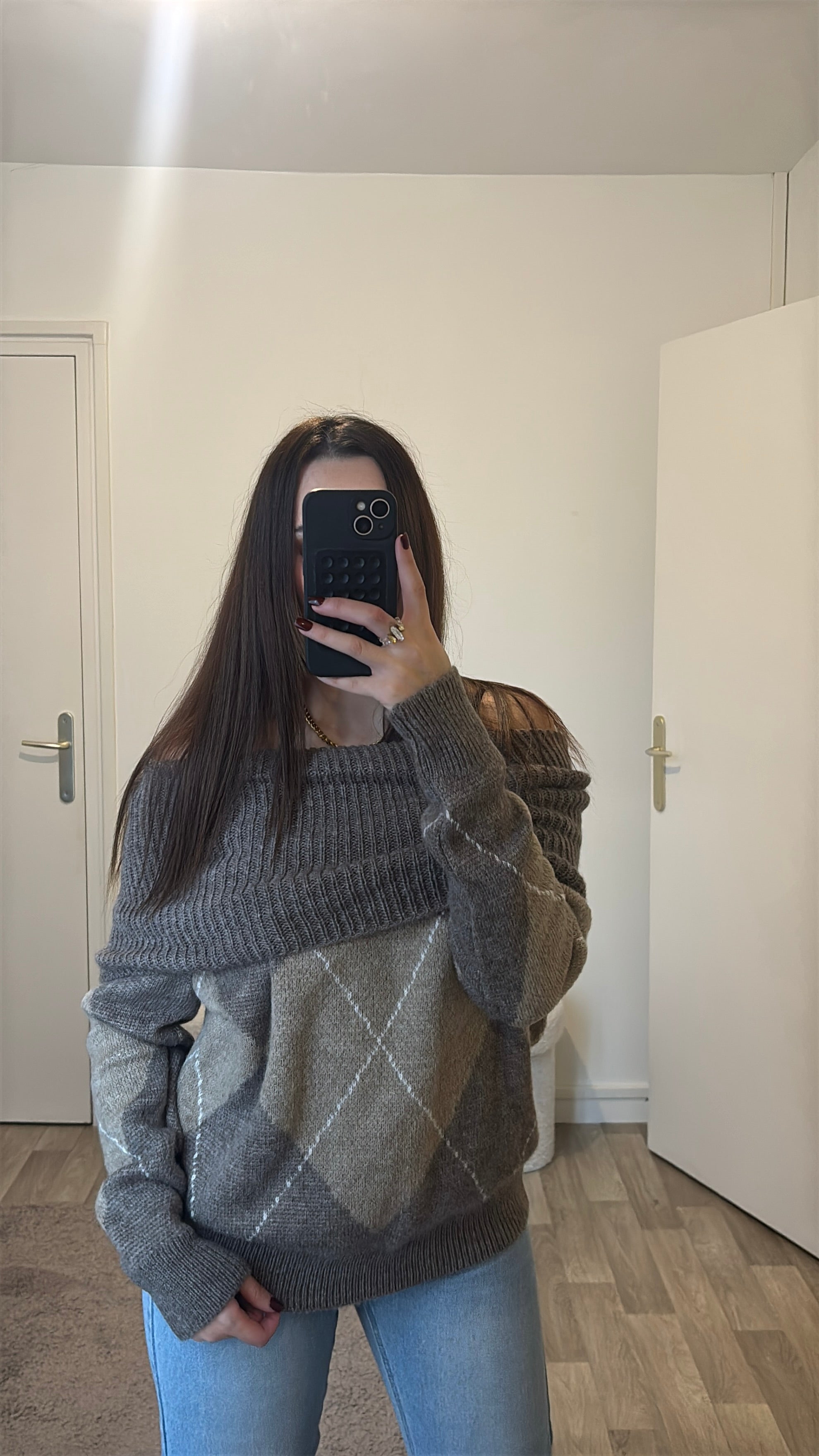 Pull rectangle choco